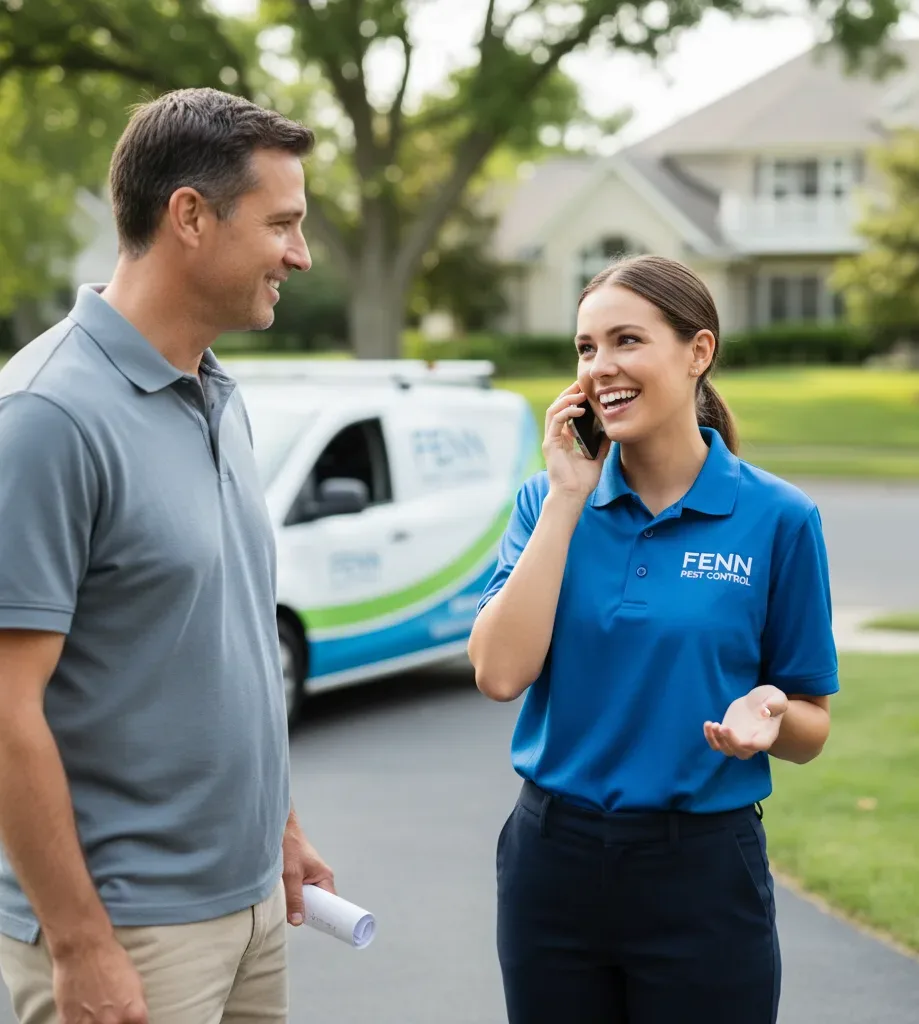 Fenn Pest Control customer support in West Bend